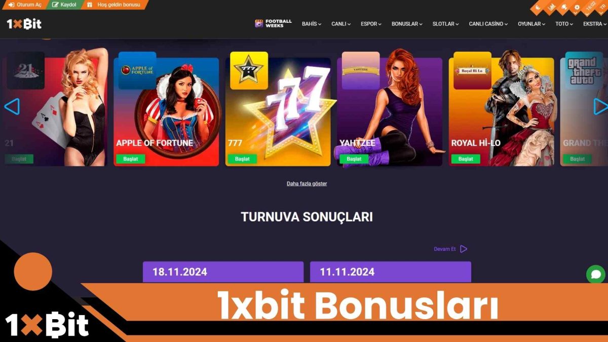 1xbit Bonusları