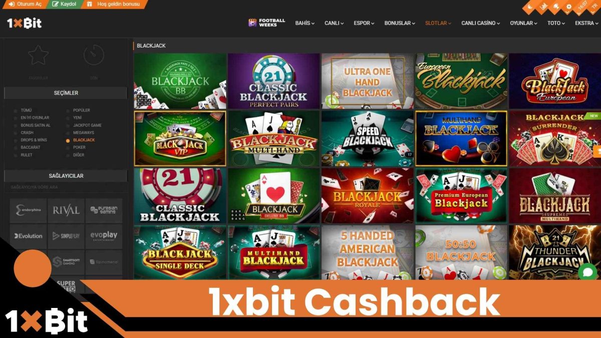 1xbit Cashback