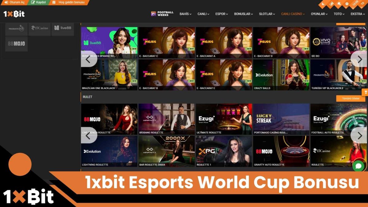 1xbit Esports World Cup Bonusu