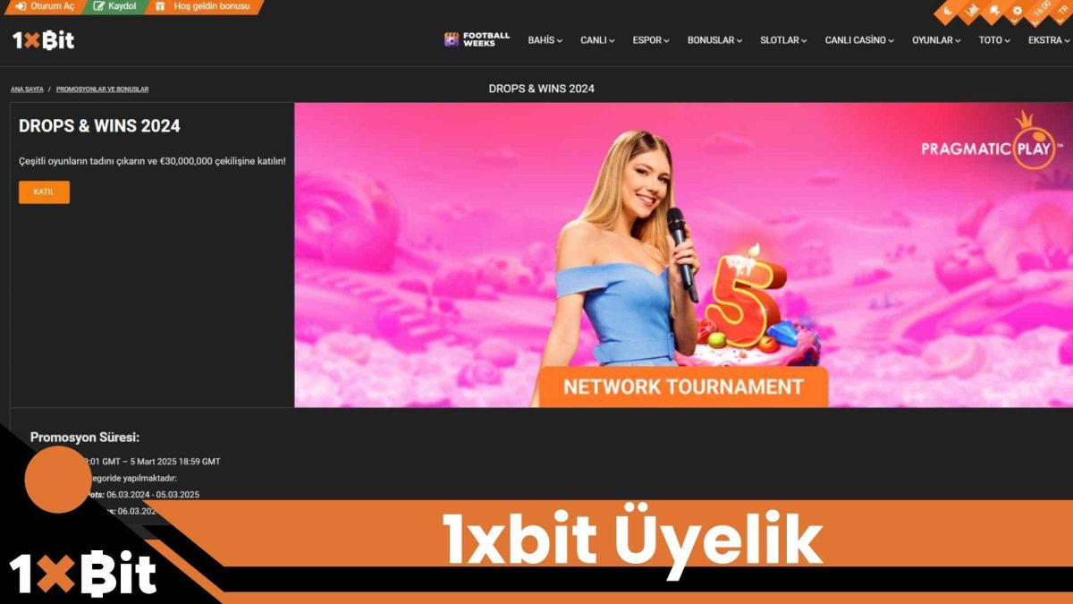 1xbit Üyelik